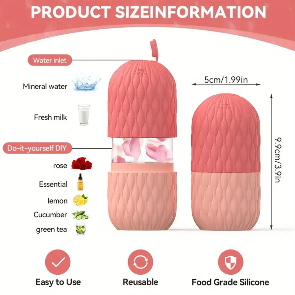Reusable Silicone Face Ice Roller