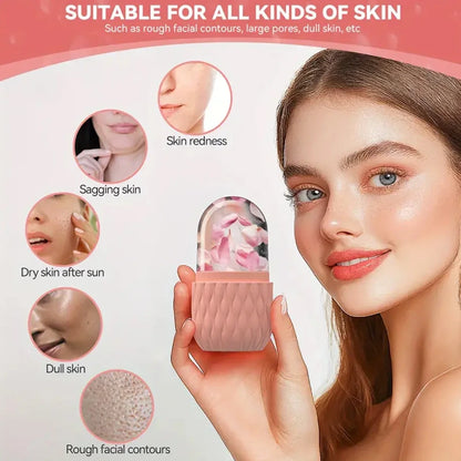 Reusable Silicone Face Ice Roller