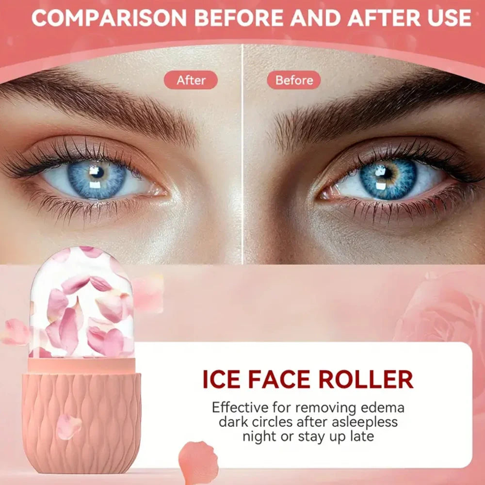 Reusable Silicone Face Ice Roller