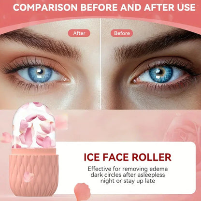 Reusable Silicone Face Ice Roller